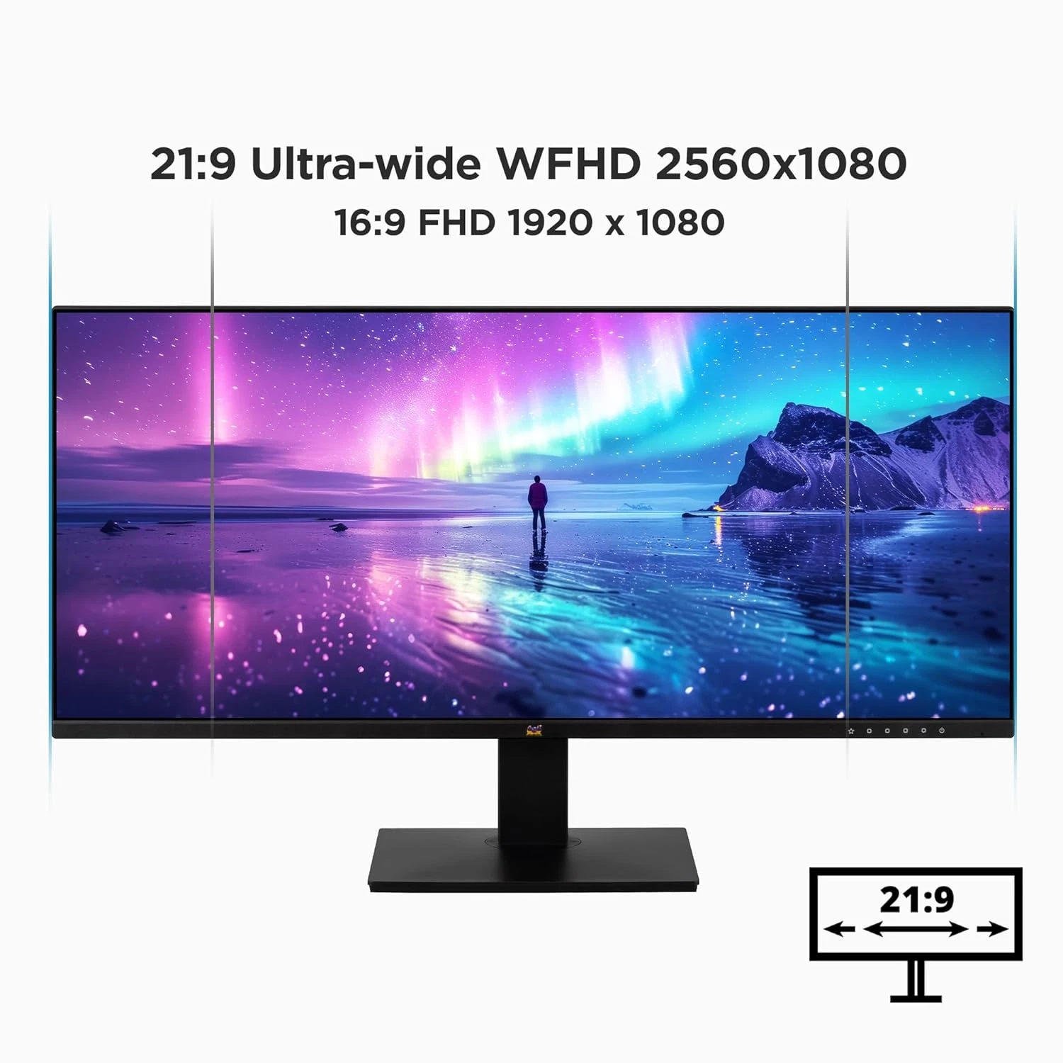 ViewSonic TD1655 15.6 Inch Full HD Mini HDMI Dual USB Type-C Touch Monitor