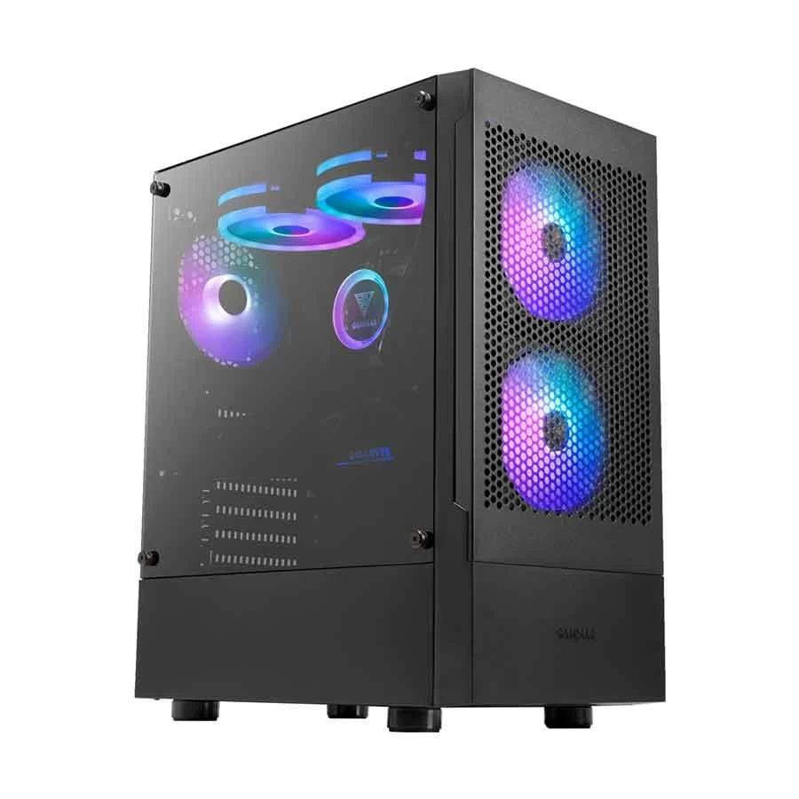 Gamdias Talos E3 Mesh ARGB Mid Tower ATX Black (Tempered Glass) Gaming Desktop Case