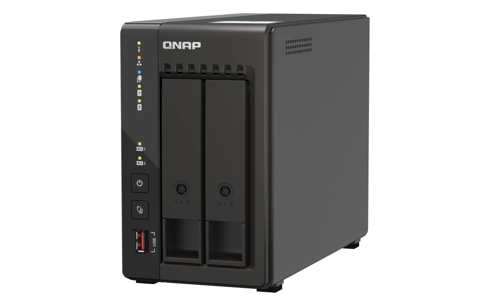 QNAP TS-253E-8G 2 Bay Tower Intel Celeron J6412 Network Storage (3 Year Warranty)