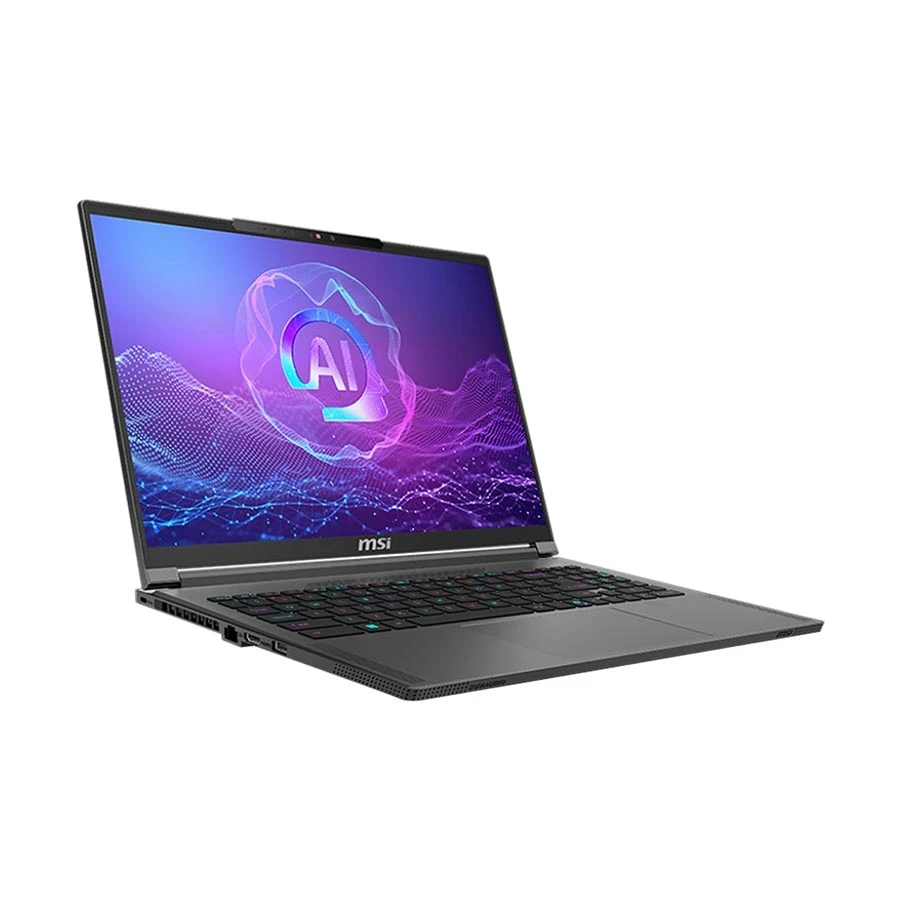 MSI Creator A16 AI+ A3HVFG AMD Ryzen AI 9 365 32GB RAM, 1TB SSD AI Optimized Lunar Gray Laptop with MSI Essential Backpack