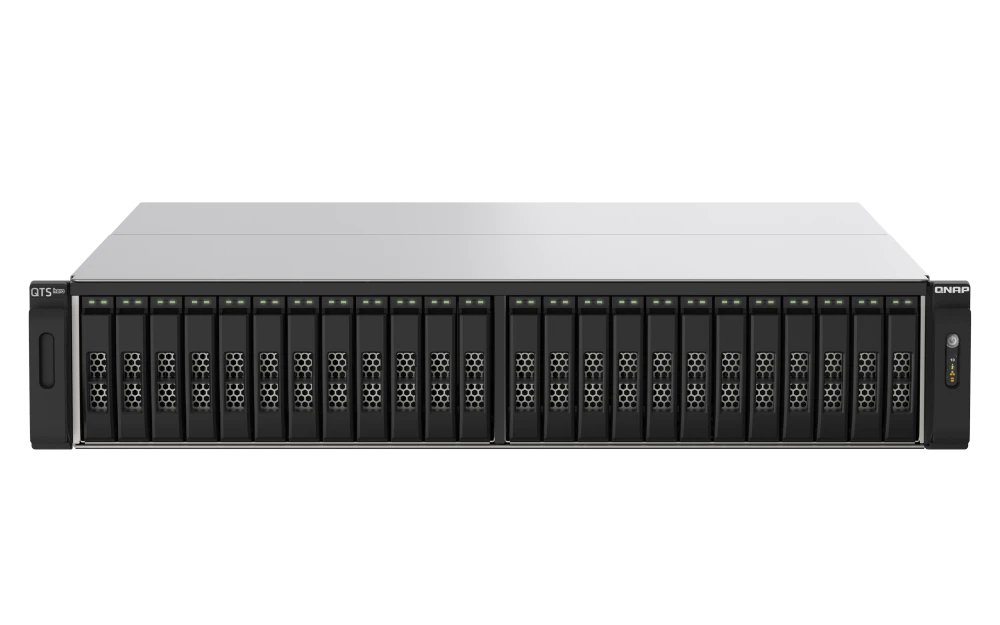 QNAP TS-h2490FU-7302P-128G 24 Bays NAS Storage 2U Rackmount Network Storage (5 Year Warranty)