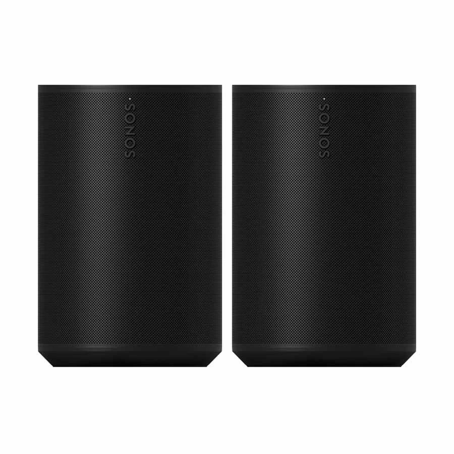 Sonos Era 100 Black Pair (2 Room Set)