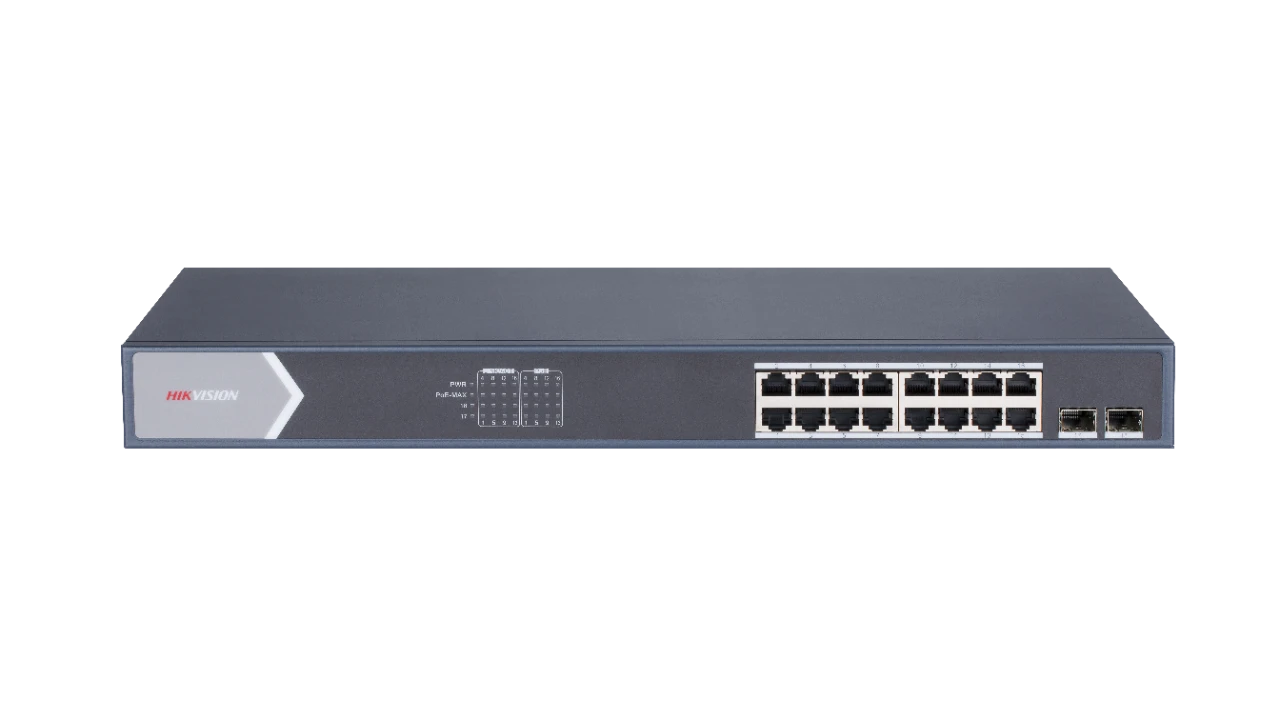 Hikvision DS-3E0518P-EM 18 Port