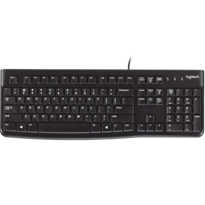 Logitech K120 Black USB Keyboard with Bangla #920-008363
