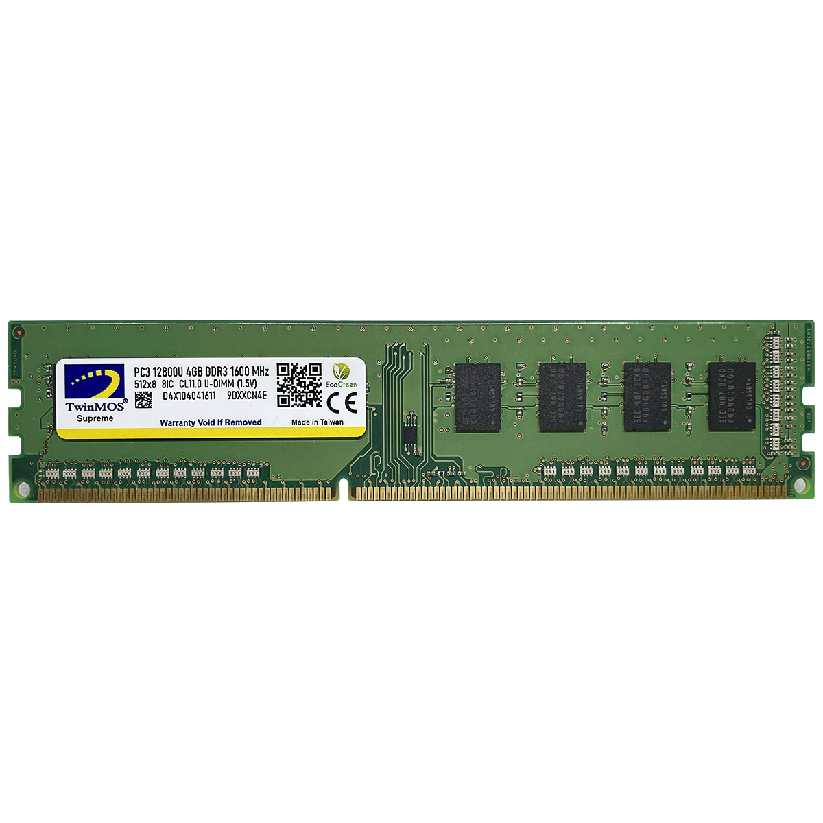 TwinMOS 8GB DDR3 1600MHz Desktop RAM
