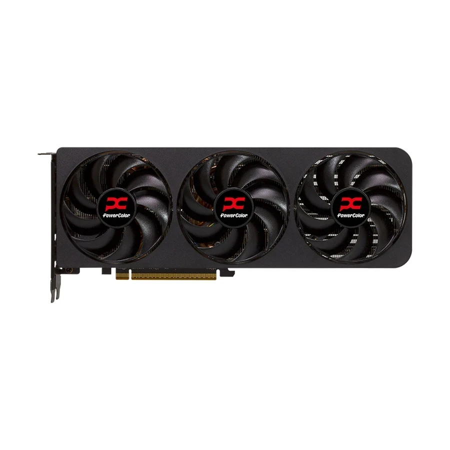 PowerColor Reaper AMD Radeon RX 9070 XT 16GB GDDR6 Black Graphics Card #RX9070XT 16G-A