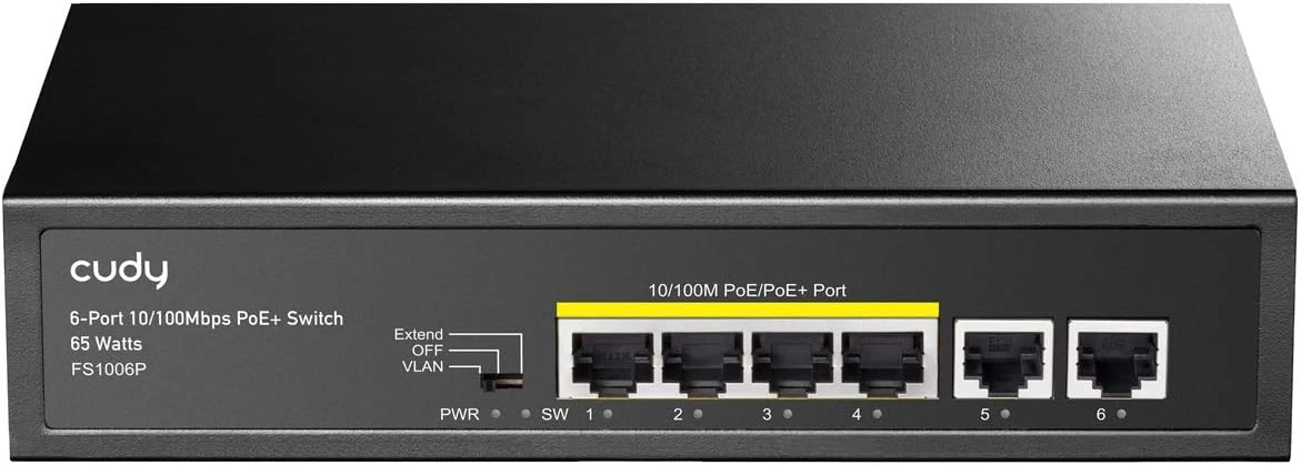 Cudy GS1006P 6 Port Desktop Switch