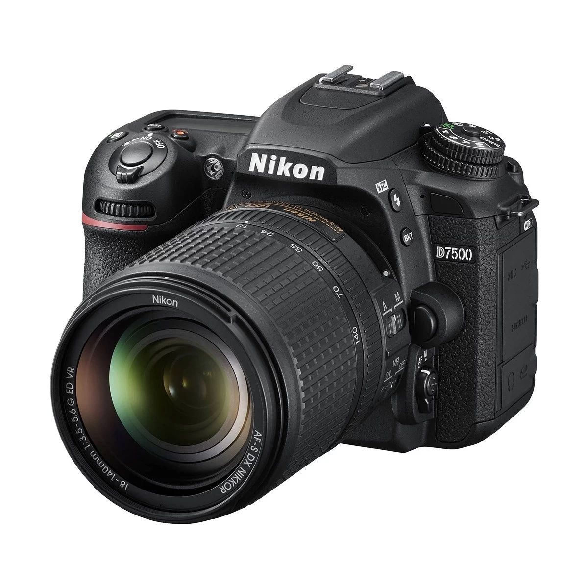 Nikon D7500 Digital SLR Camera with AF-S DX NIKKOR 18-140mm f/3.5-5.6G ED VR (No Warranty)