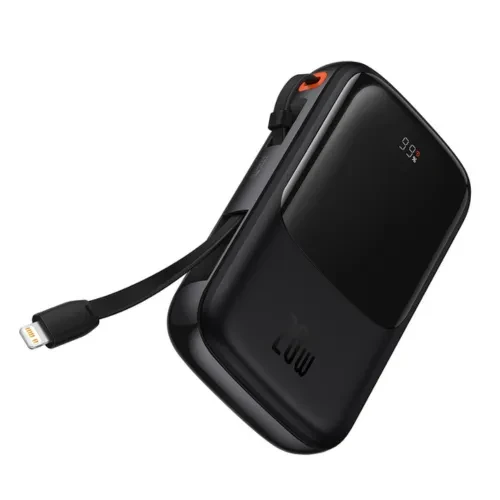 Baseus Qpow Pro 20W 10000mAh Digital Display Fast Charge Power Bank (Black)