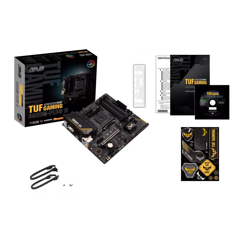 Asus TUF GAMING A520M-PLUS II AM4 mATX Motherboard