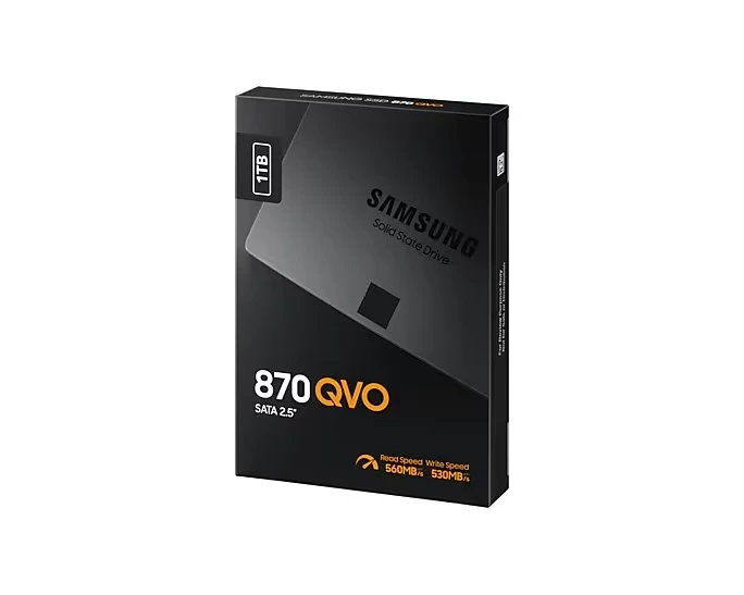 Samsung 870 QVO 1TB 2.5 Inch SATAIII SSD