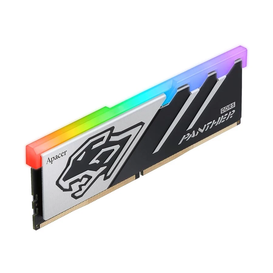 Apacer Panther RGB 32GB DDR5 6000MHz Gaming Desktop RAM #AH5U32G60C5129BAA-1 (Bundle with PC)