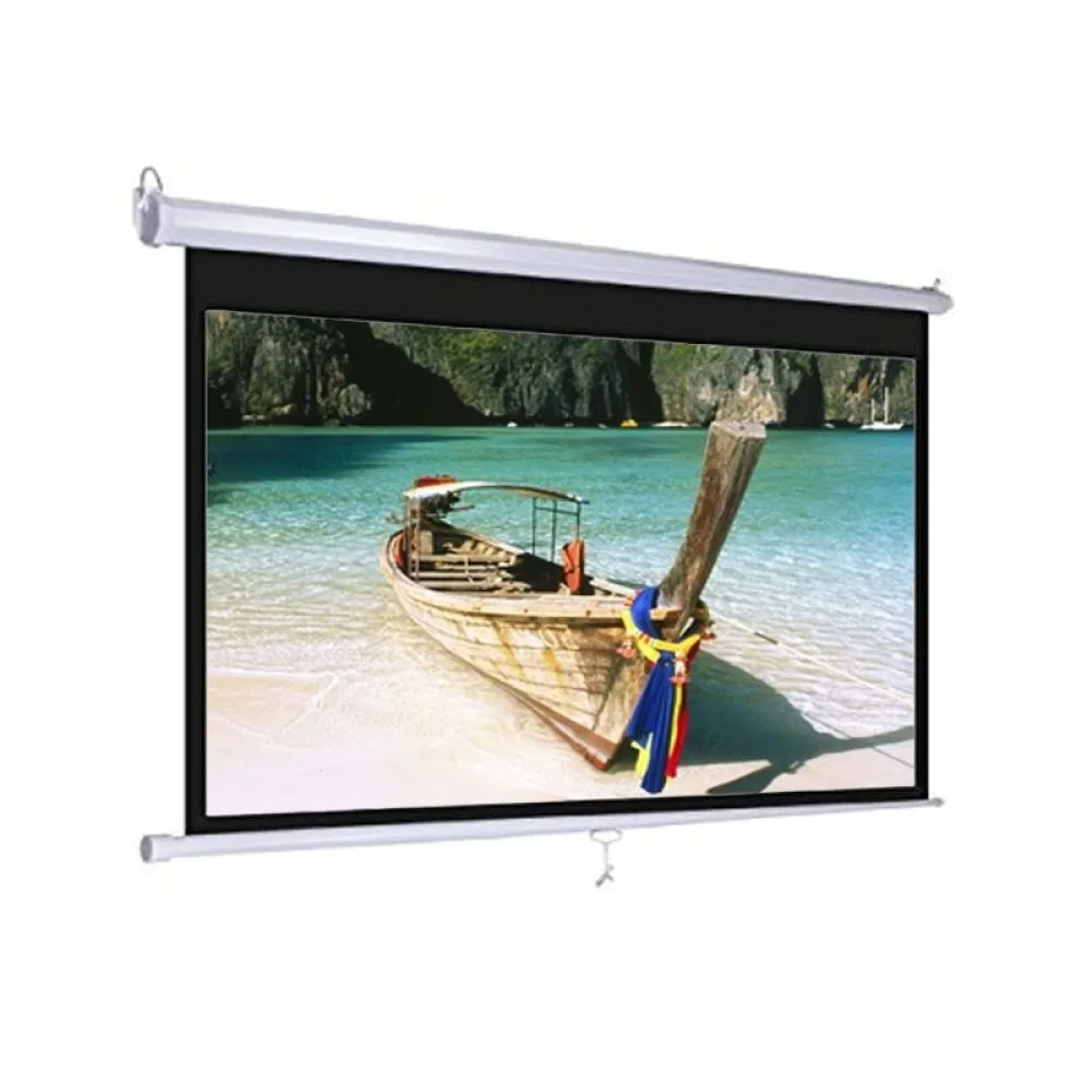Dopah 96 Inch x 96 Inch Wall Mount Matte White Projector Screen (MWM-AV-96)