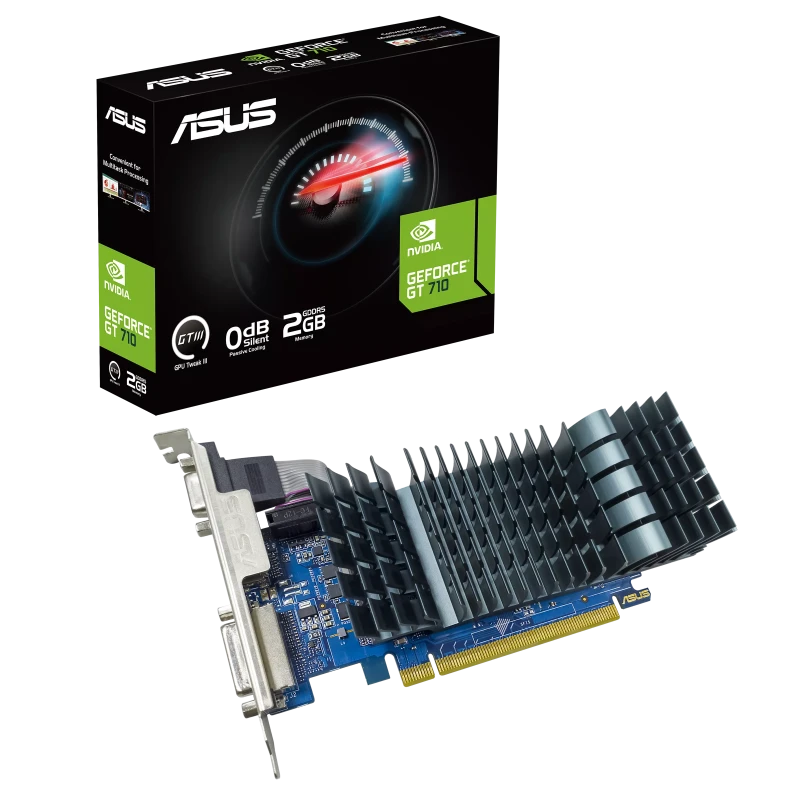 Asus Nvidia GeForce GT 710 EVO 2GB GDDR5 Graphics Card
