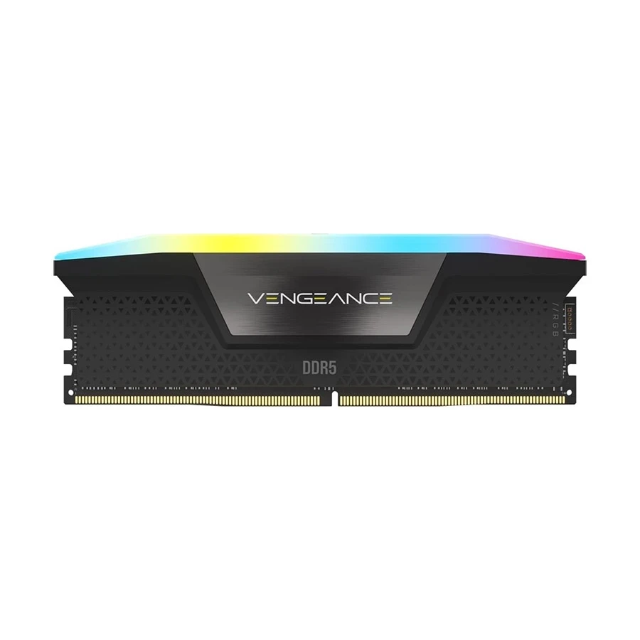 Corsair Vengeance RGB 32GB DDR5 5200MHz CL40 Black Heatsink Desktop RAM #CMH64GX5M2B5200C40 (Bundle with PC)