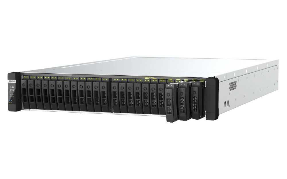 QNAP TDS-h2489FU-4314-512G 24 Bays NAS Storage 2U Rackmount Network Storage (5 Year Warranty)