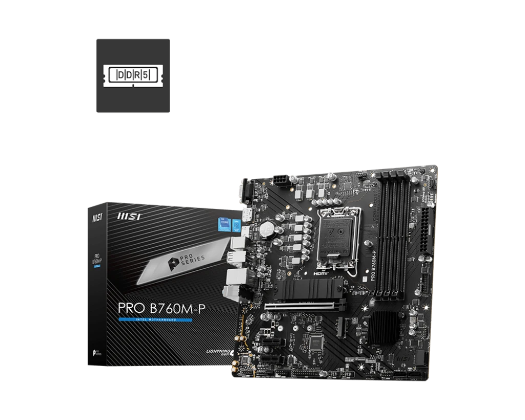 MSI PRO B760M-P DDR5 Intel Motherboard