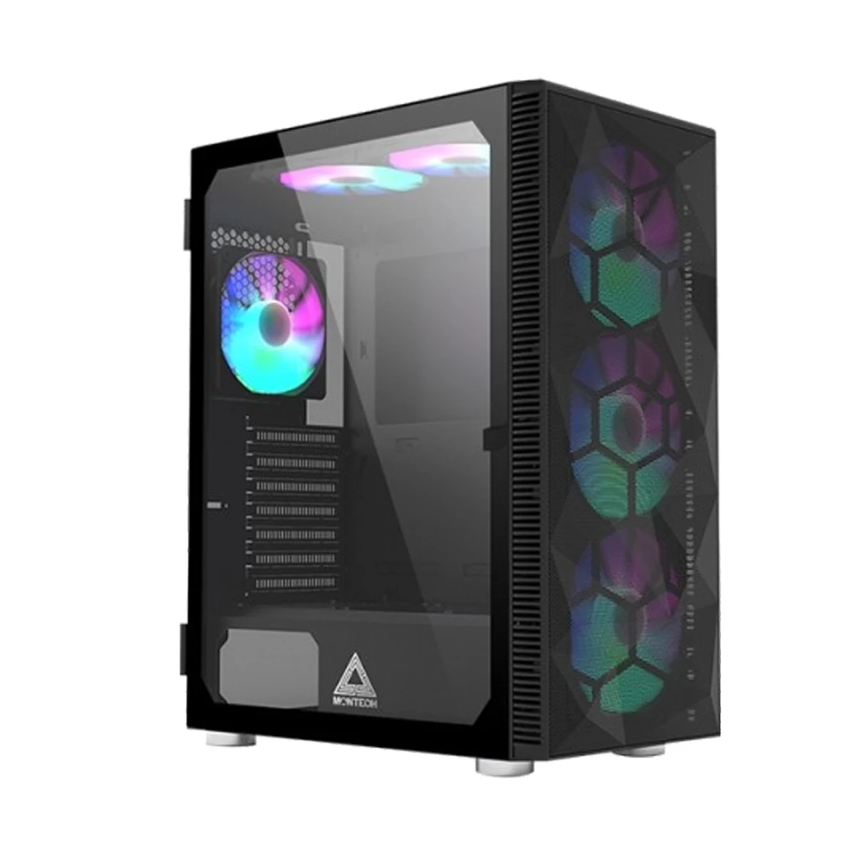 Montech X3 MESH Mid Tower Black ATX Gaming Desktop Casing