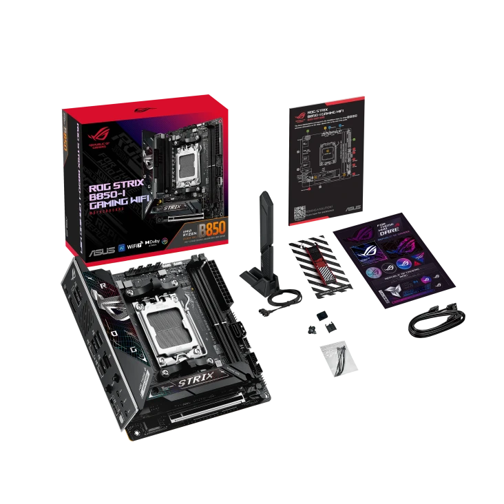 Asus ROG STRIX B850-I GAMING (Wi-Fi 7) DDR5 AMD AM5 Socket Motherboard #ROG STRIX B850-I GAMING WIFI