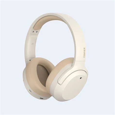 Edifier W820NB Plus Ivory Over-Ear Bluetooth Headphone