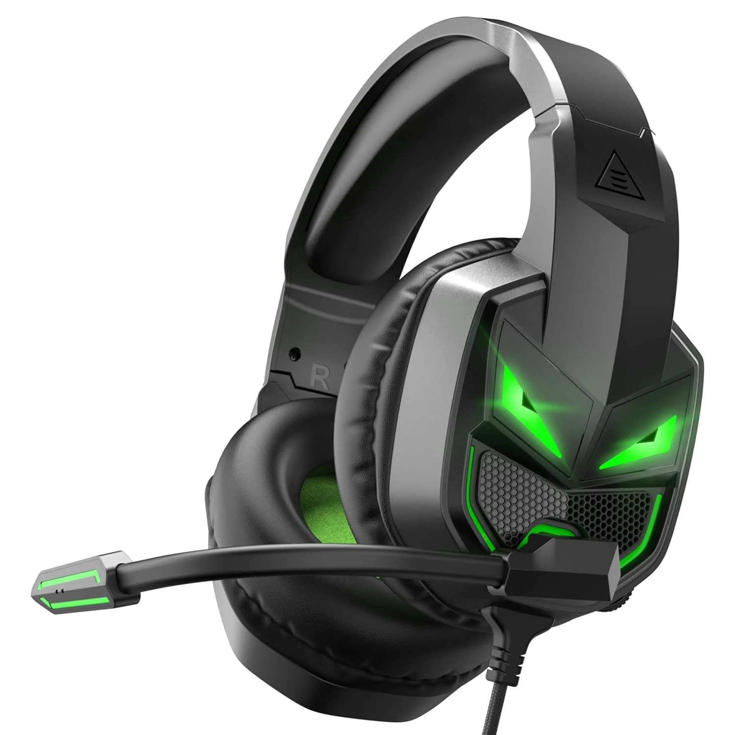 EKSA E1000 RGB Grey Wired Over-Ear Gaming Headphone