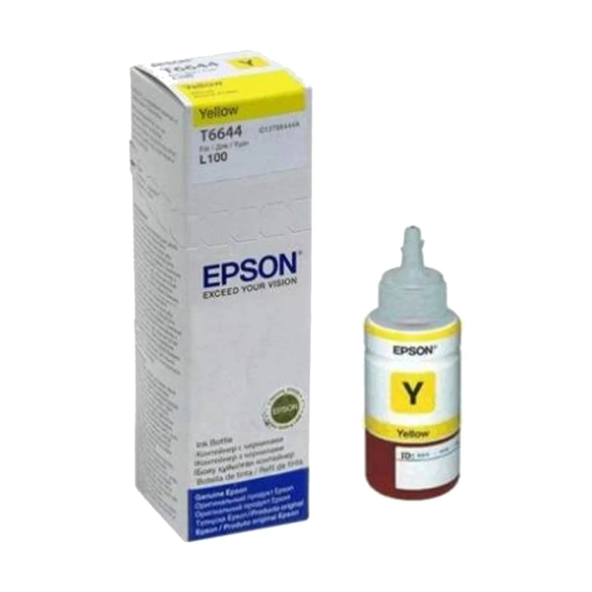 Epson 664 Yellow Ink Bottle #C13T664400