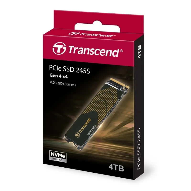 Transcend 245S 4TB M.2 2280 (M-Key) PCIe Gen4x4 SSD