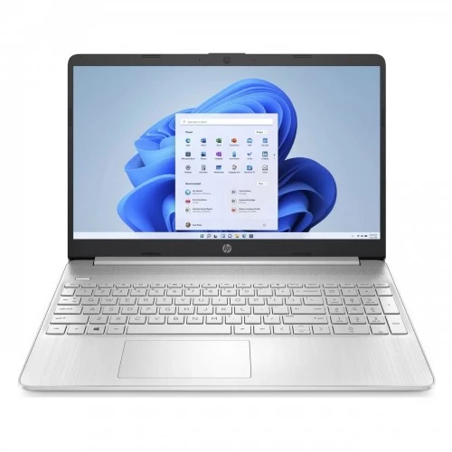 HP 15s-fq5059TU Intel Core i3 1215U 8GB RAM 512GB SSD 15.6 Inch HD Display Silver Laptop