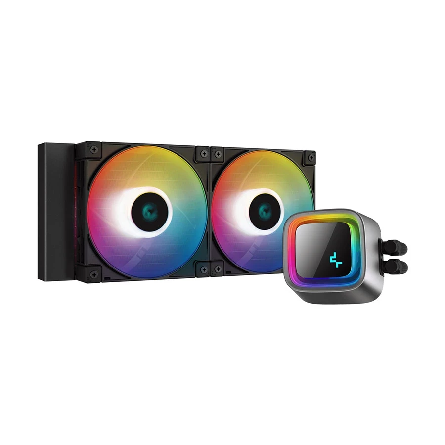 Deepcool LS520 Premium A-RGB Black Liquid CPU Cooler #R-LS520-BKAMNT-G-1