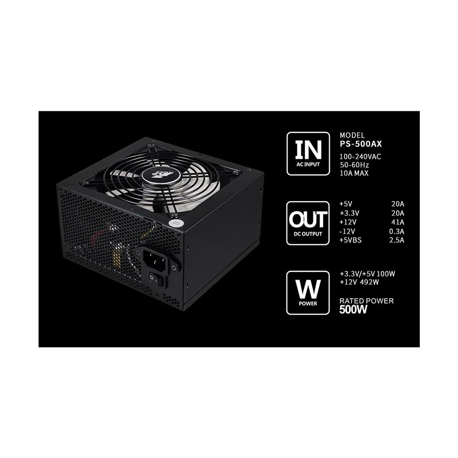 1st Player PS-500AX DK5.0 500W Non Modular Power Supply