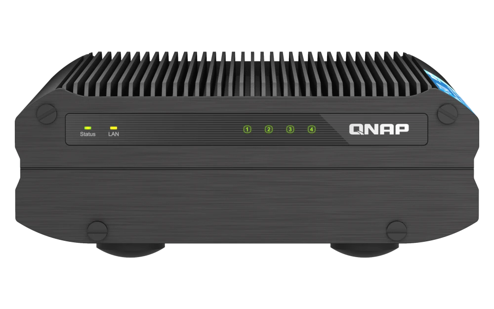 QNAP TS-i410X-8G 4 Bay Rack Intel Atom x6425E Network Storage (3 Year Warranty)