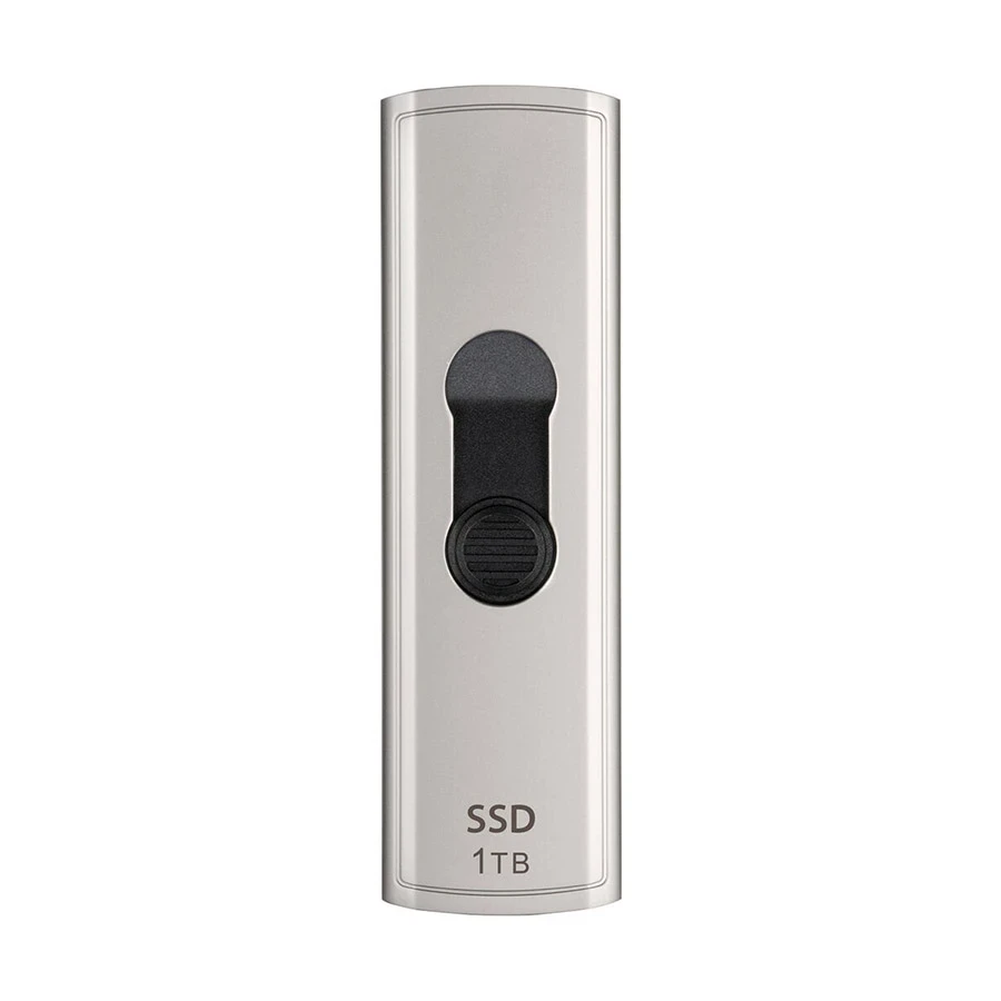 Transcend ESD320A 1TB USB 3.2 Gen 2 Type-A Soft Gray Portable External SSD #TS1TESD320A