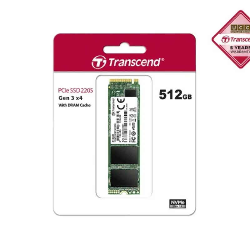 Transcend 220S 512GB M.2 2280 PCIe SSD
