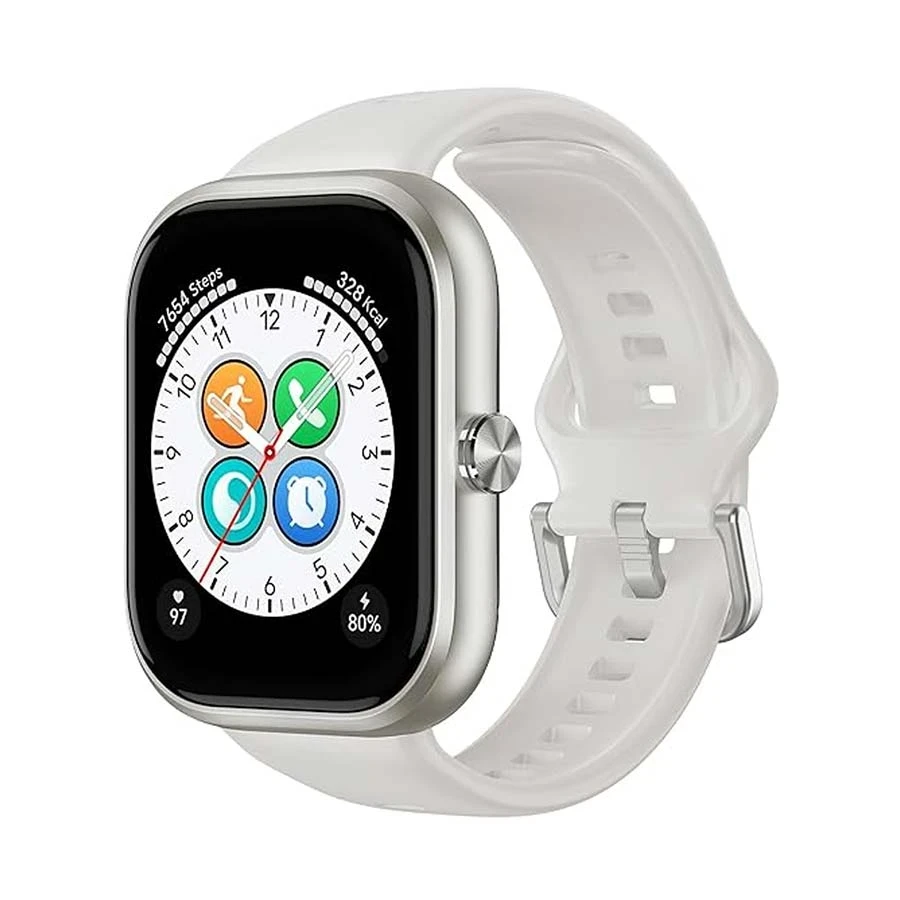 Honor Choice Amoled Display White Bluetooth Calling Smart Watch