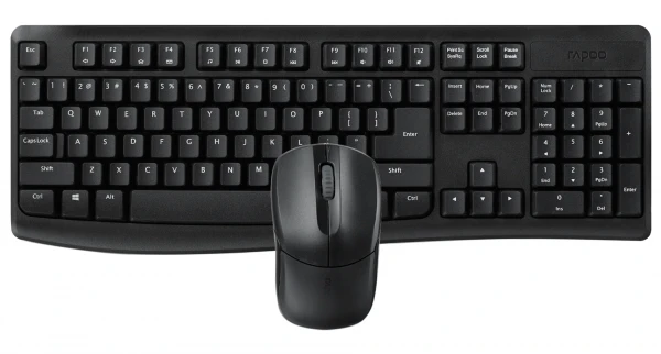 Rapoo X2100 Wireless Black Optical Keyboard & Mouse Combo