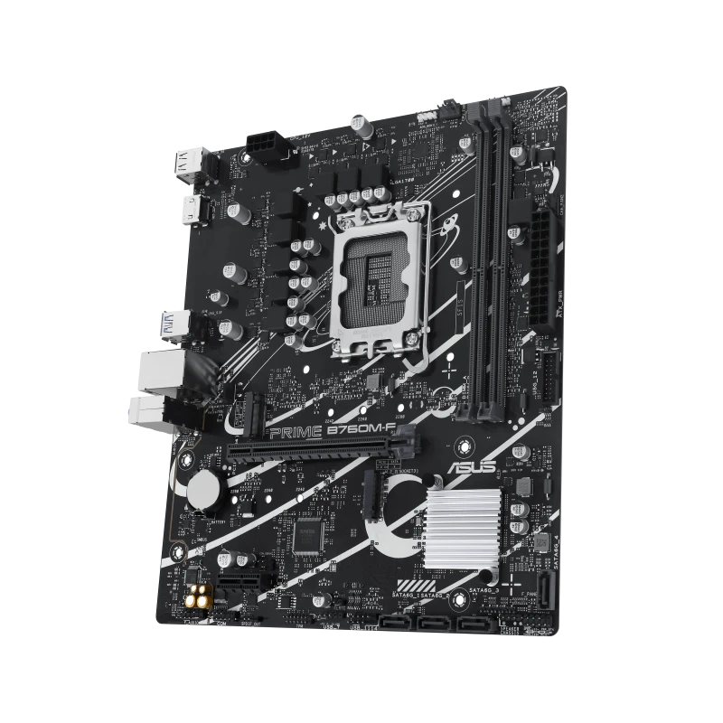 ASUS Prime B760M-F Intel LGA 1700 12th, 13th & 14th Gen micro-ATX Motherboard