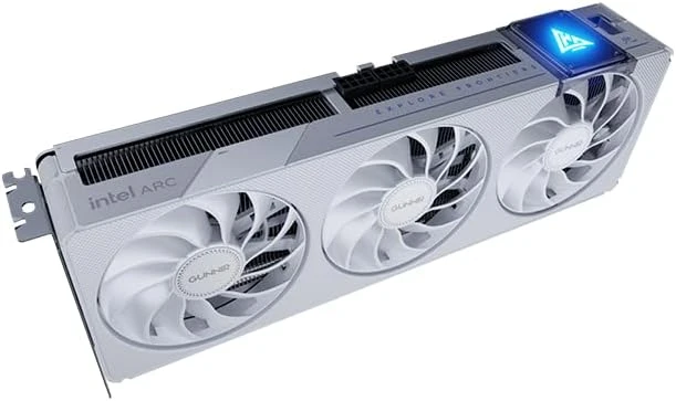 Gunnir Intel Arc B580 Photon 12G OC W White 12GB GDDR6 Graphics Card
