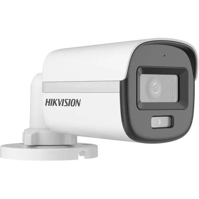 Hikvision DS-2CE10DF0T-PFS (3.6mm) (2.0MP) ColorVu Audio Fixed Mini Bullet CC Camera