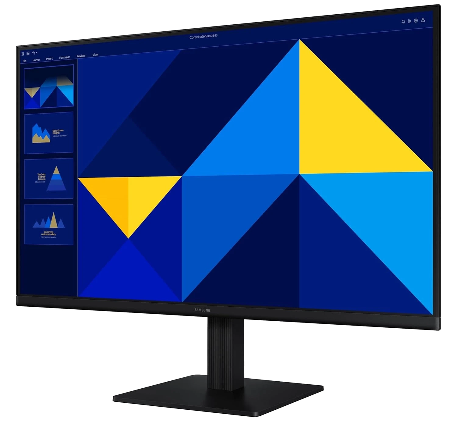 Samsung LS24D300GAWXXL 24 Inch FHD Display HDMI, VGA Professional Monitor