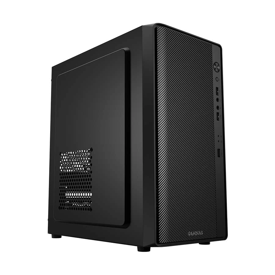 Gamdias MARS E5M Mini Tower Black Micro-ATX Desktop Casing with 250W PSU