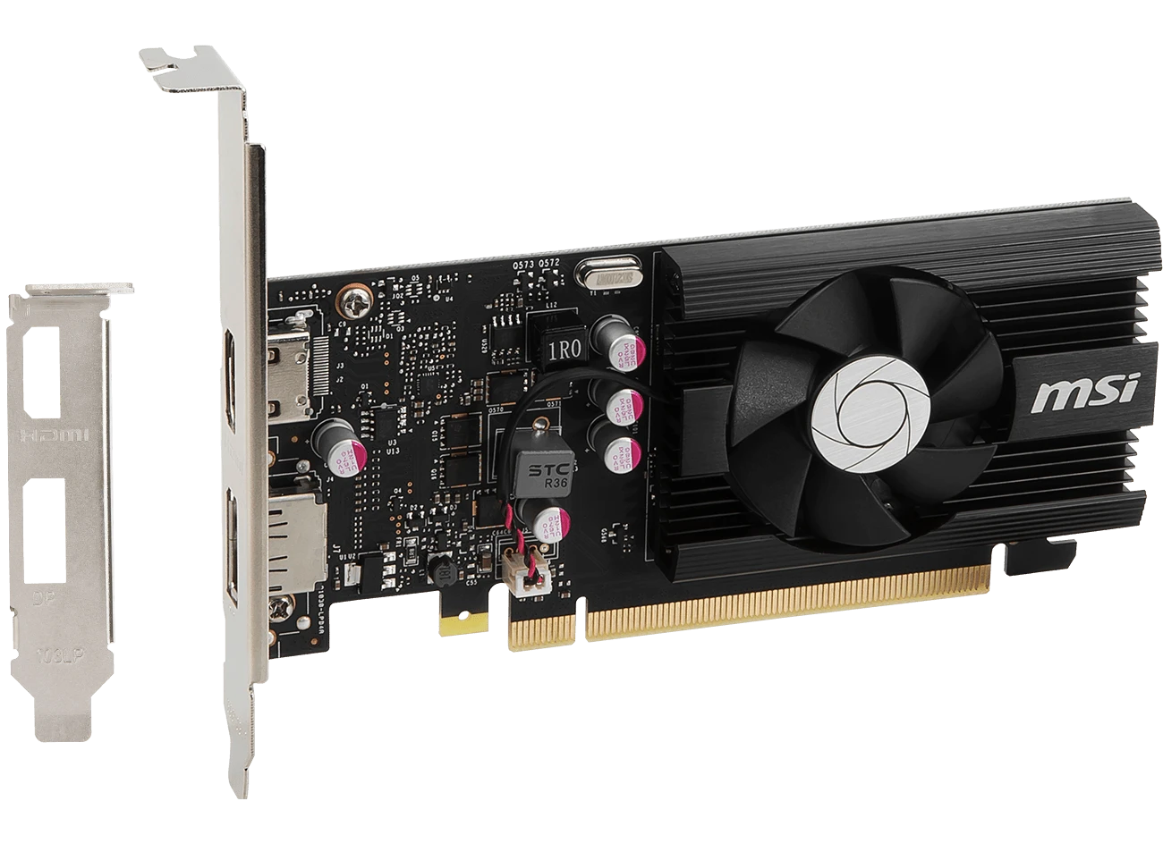 MSI GeForce GT 1030 4GD4 LP OC 4GB GDDR4 Graphics Card