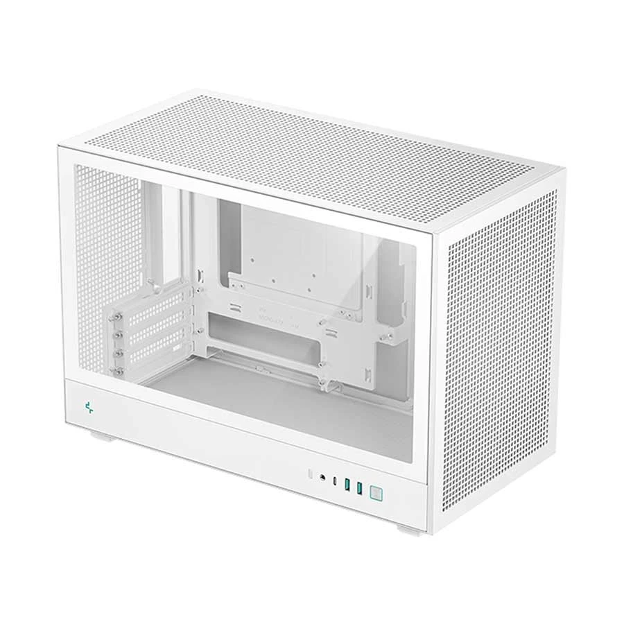 Deepcool CH260 WH Mini Tower White Micro-ATX Gaming Desktop Case #R-CH260-WHNGM0-G-1