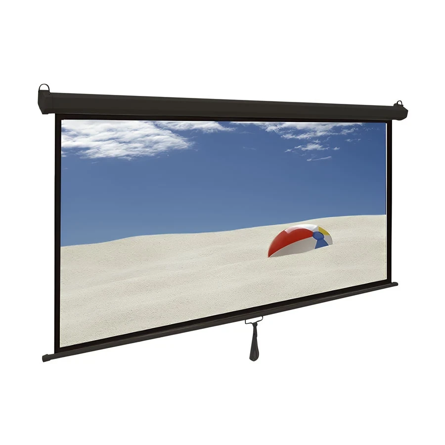 Apollo 96 Inch x 96 Inch Wall Mount Electronic Projector Screen