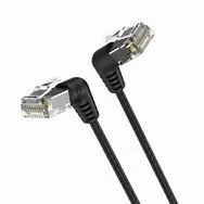 Vention IBOBG Cat-6A UTP, 1.5 Meter, Black Rotate Right Angle Patch Cable #IBOBG