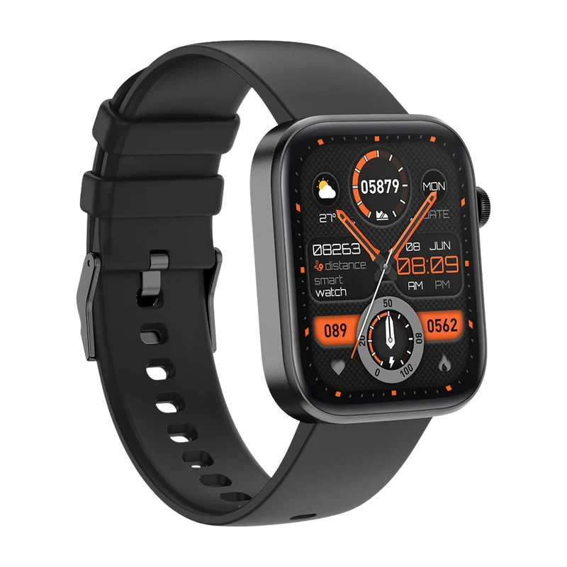 Colmi P71 Black Bluetooth Calling Smart Watch