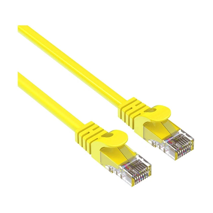 Yuanxin YWX-015 Cat-5E 0.5 Meter, Yellow Network Cable # YWX-015