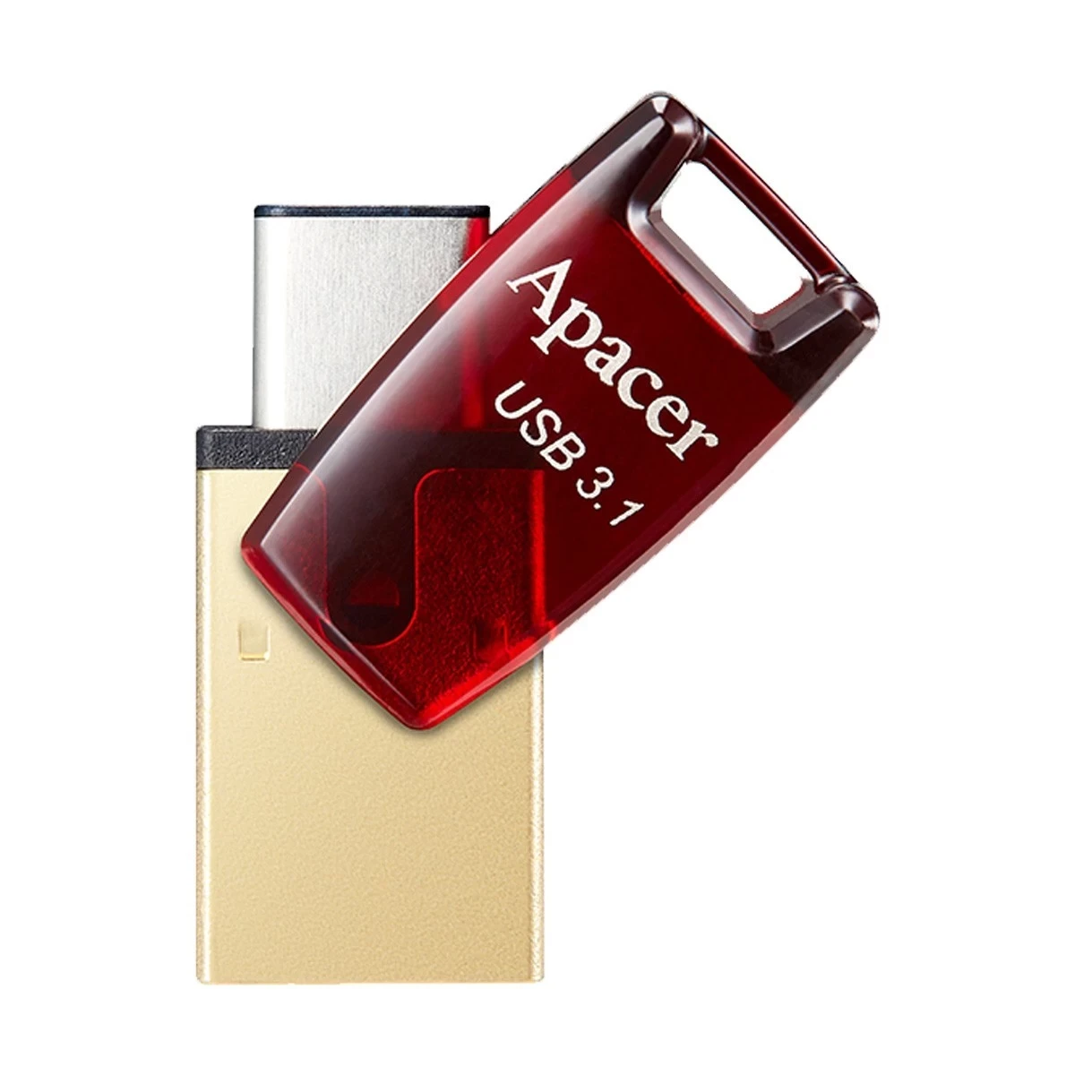 Apacer AH180 32GB USB 3.1 Type-C OTG Red RP Pen Drive #AP32GAH180R-1