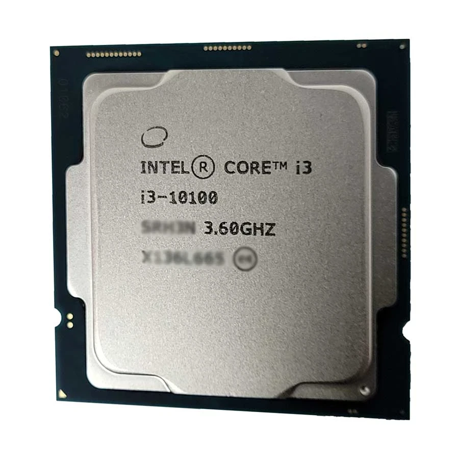 Intel 10th Gen Comet Lake Core i3 10100 3.60GHz-4.30GHz LGA1200 Socket Processor (OEM/Tray)