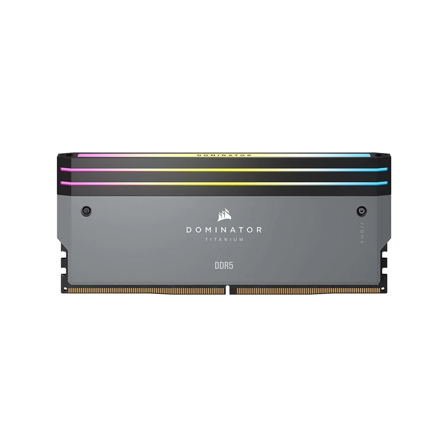Corsair Dominator Titanium RGB 16GB DDR5 6000MHz C30 Grey Heatsink AMD EXPO Gaming Desktop RAM #CMP32GX5M2B6000Z30