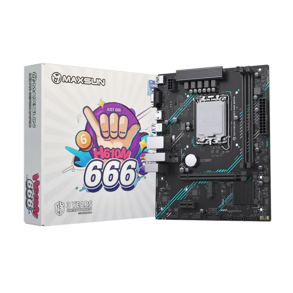 Maxsun Challenger H510M-H DDR4 Intel Motherboard #CHALLENGER H510M-H